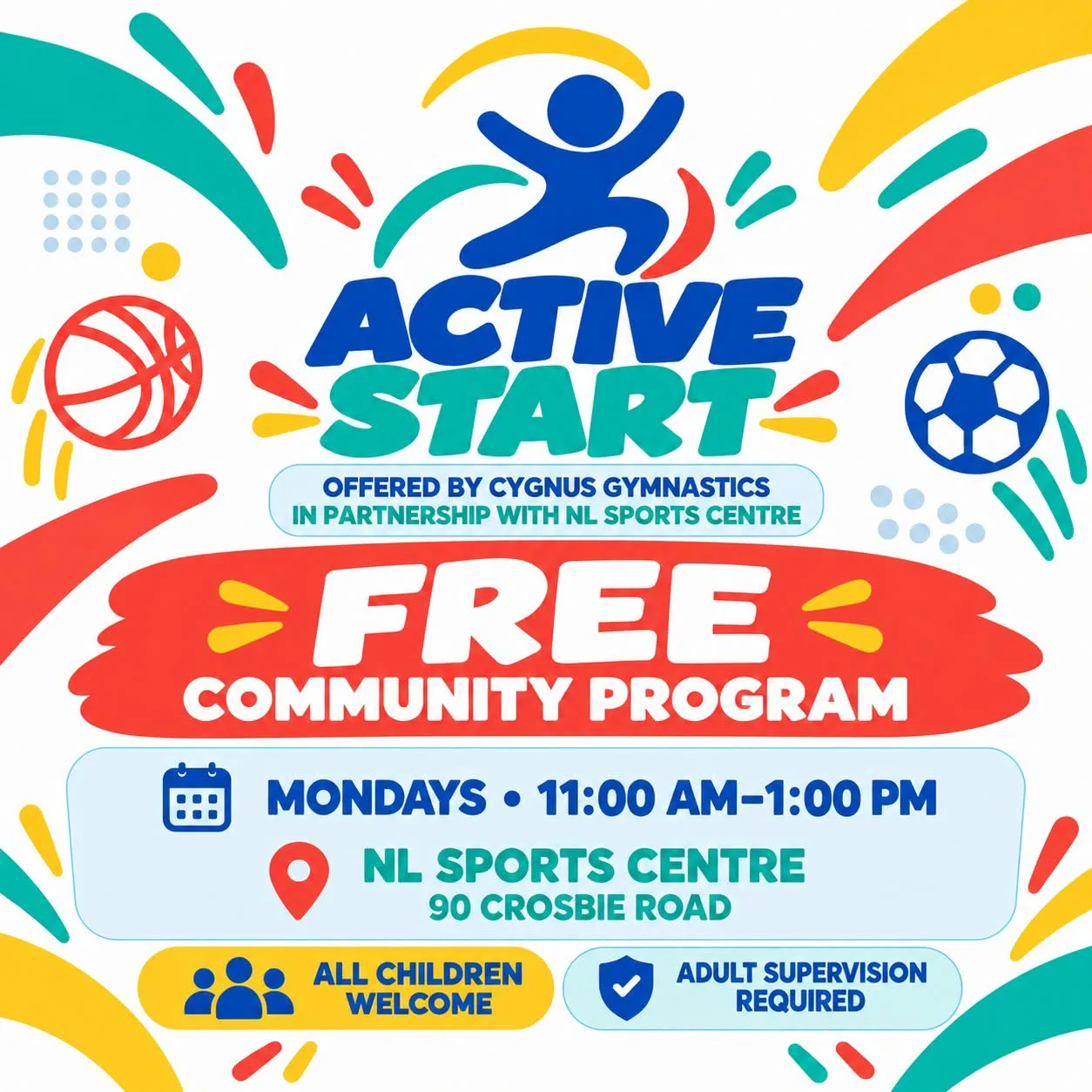 Active Start — Free Community Program (Mondays)