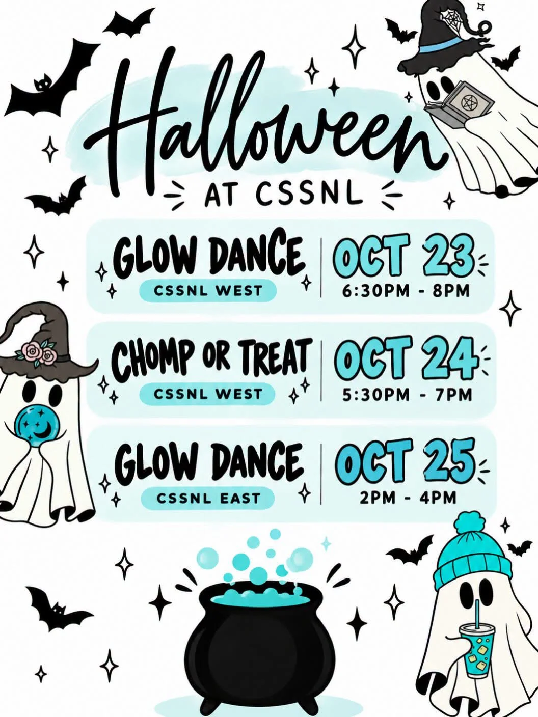 Halloween Glow Dance — CSSNL East