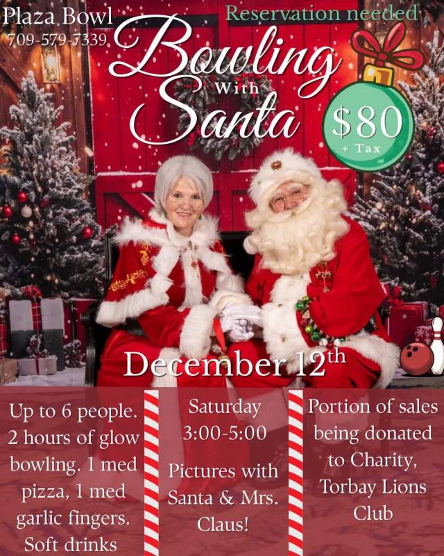 Bowling with Santa